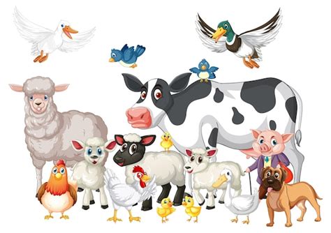 Farm Animals Clip Art Images - Free Download on Freepik