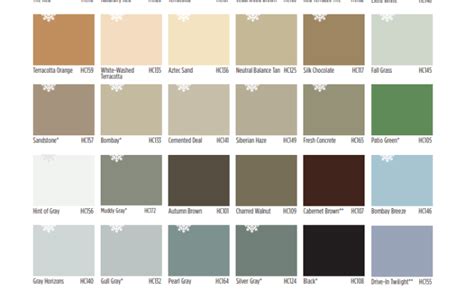 Acryla Deck Sherwin Williams Deck Paint Color Charts Stonewall – Otosection