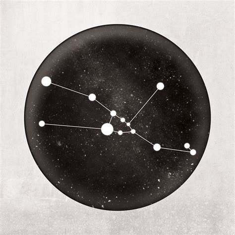 Taurus Constellation Art Print - Zodiac Constellations - Touch of Modern