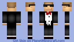 Tuxedo Guy Minecraft Skin