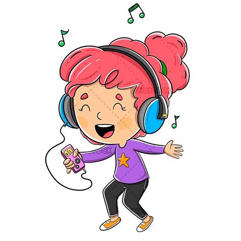 Adorable, audio, casual, cheerful, child, childhood, cute, headphones ...