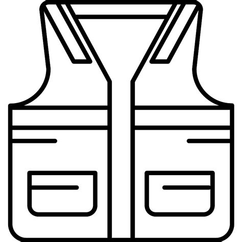 Safety Vest Vector SVG Icon - SVG Repo