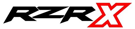 POLARIS RZR LOGO COLOR STICKER - Pro Sport Stickers