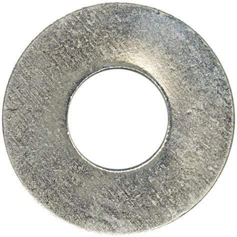 Precision Flat Ring Washer - 1/4-in dia - Zinc-Plated - 162 Per Pack ...