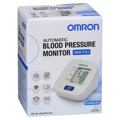 Omron HEM 7121 Standard Blood Pressure Monitor – Discount Chemist