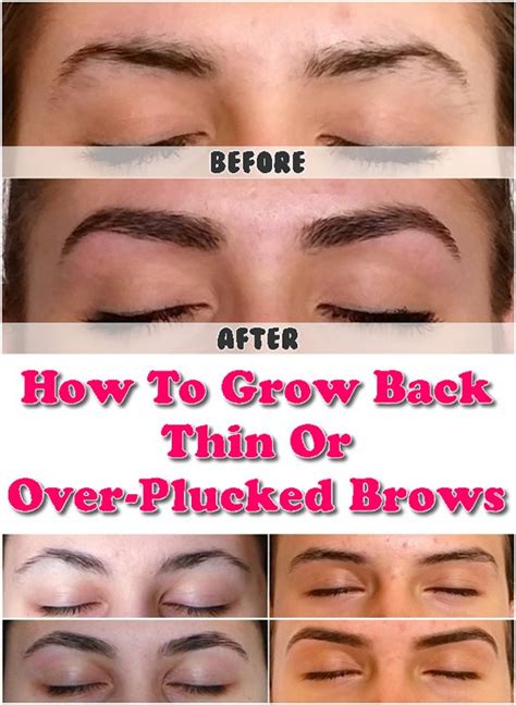 Things You Can Do to Fix Your Thin Eyebrows - AllDayChic