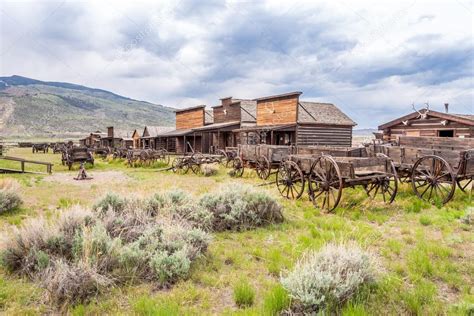 Pictures: cody wyoming | Old Trail Town in Cody - Wyoming – Stock Editorial Photo © milosk50 ...