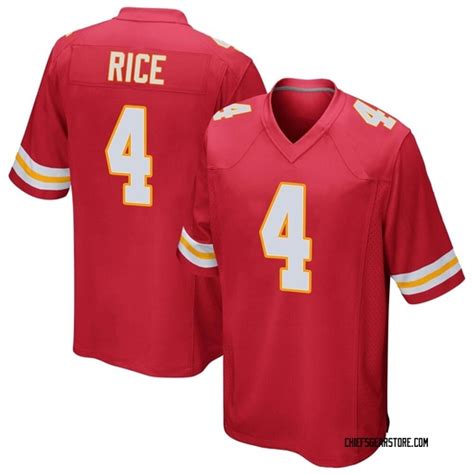 Rashee Rice Jerseys | Kansas City Chiefs Rashee Rice Jerseys - Chiefs Store