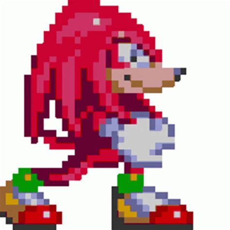 Knuckles The Echidna Sega Sticker - Knuckles The Echidna Sega Sonic The ...