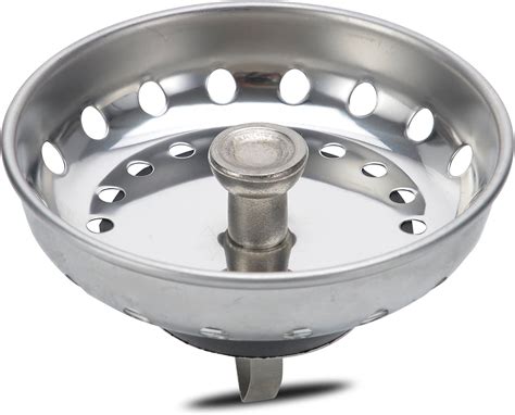 Dripsie Standard Fit Kitchen Sink Strainer Basket, 3.25-Inch