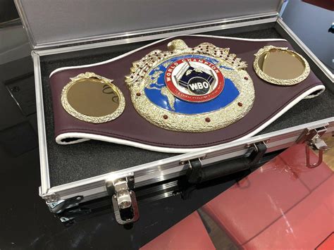 WBO Boxing Championship Title Belt | Zees Belts