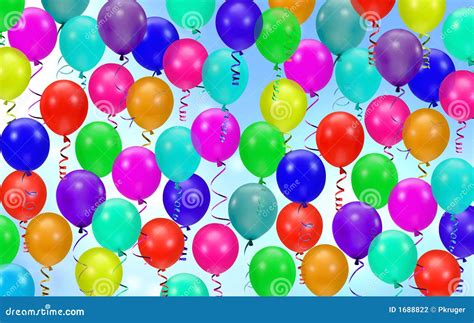 Party Balloons Background