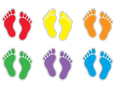 Free Coloured Footprints, Download Free Coloured Footprints png images ...