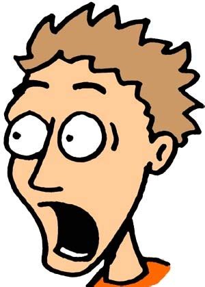 Scared Cartoon Face - ClipArt Best