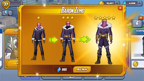 MARVEL AVENGERS ACADEMY: Premium Character Profile: Baron Zemo