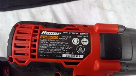 Bauer Impact Wrench | Property Room