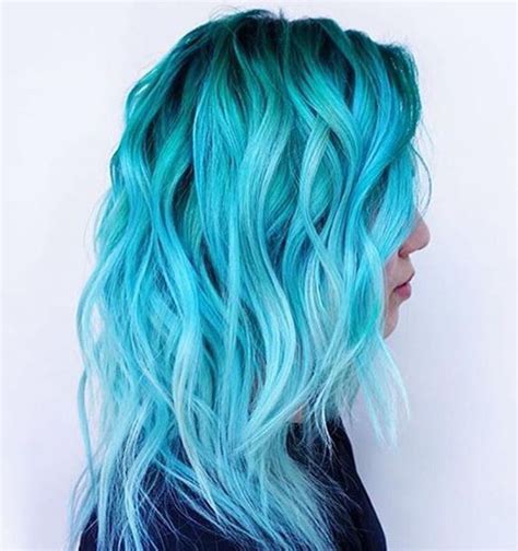 pastel blue hair - rockwellhairstyles