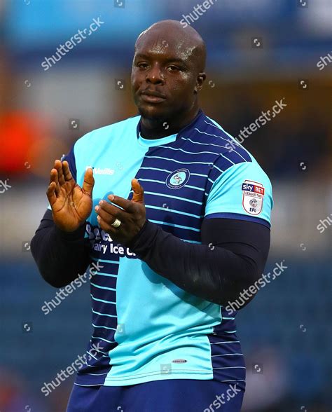 Adebayo Akinfenwa Wycombe Wanderers During Emirates Editorial Stock Photo - Stock Image ...