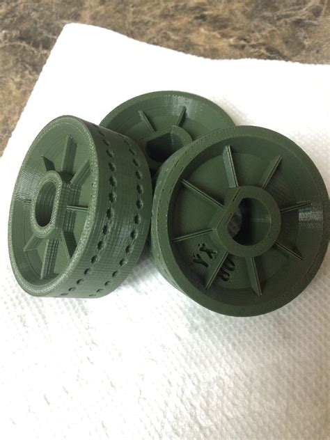 Custom 3D printable Jang Seeder Rollers | Farm Hack