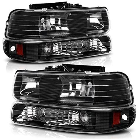 AUTOSAVER88 Headlight Assembly Compatible with 1999 2002 Chevy Silverado 1500 2500 2001 2002 ...