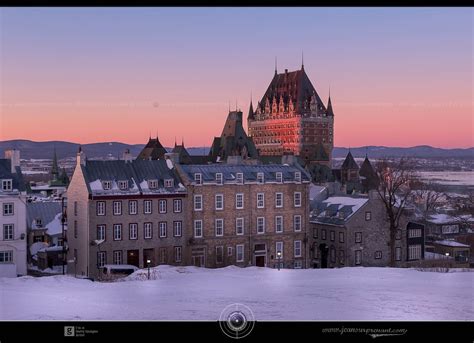 Chateau Frontenac winter sunset DRI | . . . Follow me on FAC… | Flickr