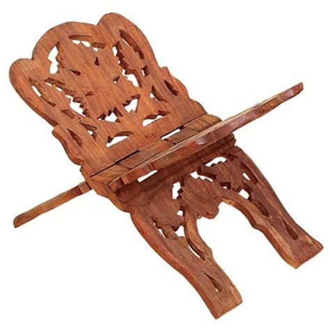 Wooden book stand - Spice Munnar - Online Spice seller from Munnar