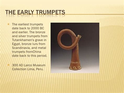 The History Of The Trumpet