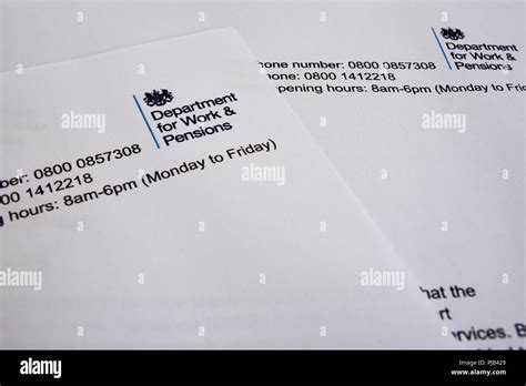 Department for work and pensions uk hi-res stock photography and images ...