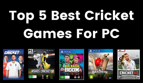 5 Best Cricket Games For PC in 2021 - That You Should Play