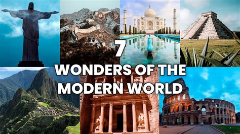 The New 7 Wonders of the Modern World - YouTube