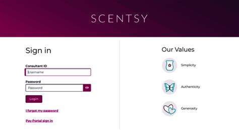 Access workstation.scentsy.us. Sign in - Scentsy Dashboard