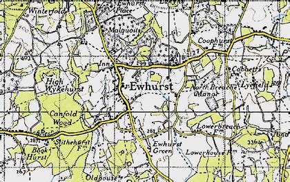 Ewhurst photos, maps, books, memories - Francis Frith