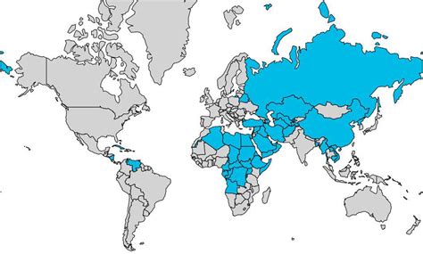 Map Of Countries With Dictators