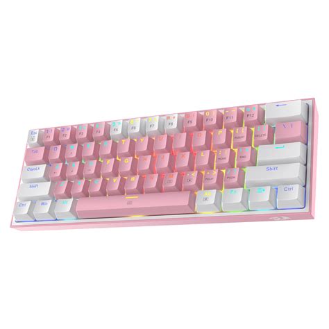 Redragon FIZZ K617 60 Pink Mechanical Gaming keyboard – Redragonshop