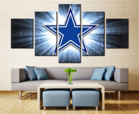 Dallas Cowboys Canvas prints 5 Piece Canvas Art Wall Art Picture Home Decor - Posters & Prints