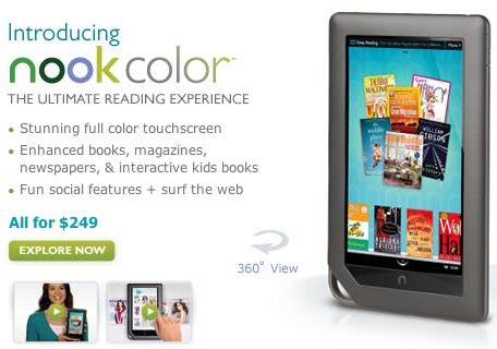 Nook Color Hands-On – DAVID DERRICO