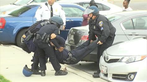 Several Police Officers Injured in Violent Baltimore Protests | GMA