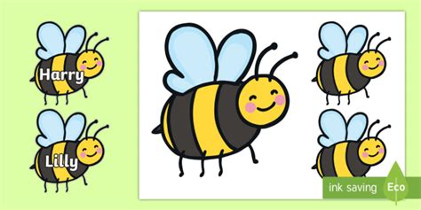 👉 Editable Bee Template Cut-Outs - Parents - Twinkl