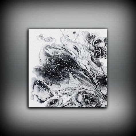 Black and White Art, Wall Art Prints, Fine Art Prints Abstract Painting Wall Decor Art Print ...