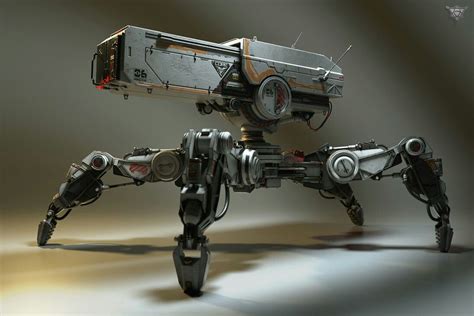 Pin by Nightrider 77 on animacion | Spider robot, Robots concept, Drone ...