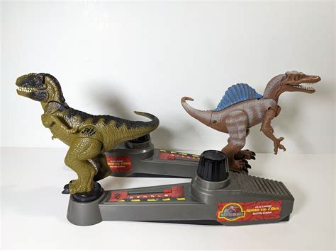 Jurassic Park 3 Spinosaurus Vs T Rex Toys