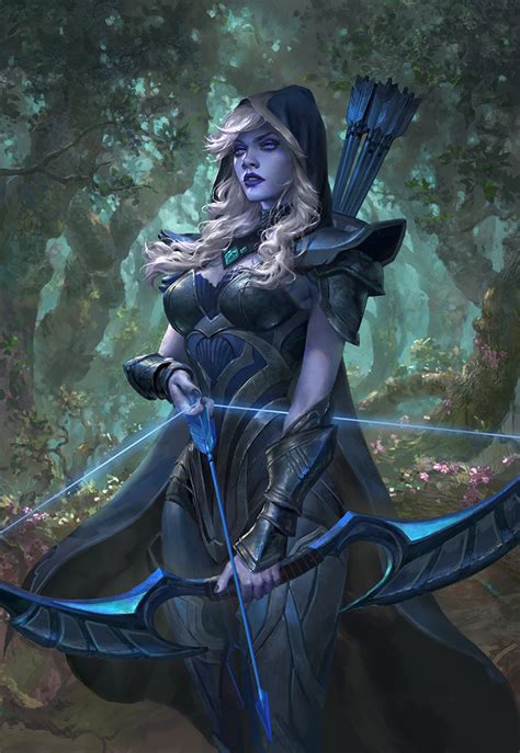 Drow Ranger by Dopaprime on DeviantArt