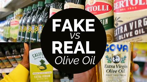 What Olive Oil Brands are Real