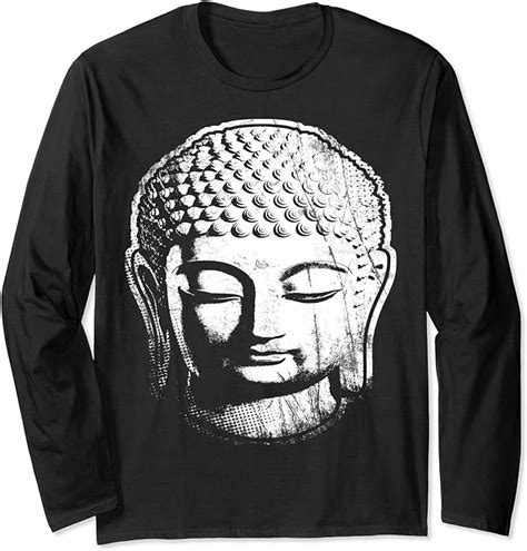 Buddha Buddhist Buddhism Long Sleeve T-Shirt : Amazon.co.uk: Fashion