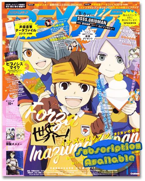 Animedia Magazine January 2019 - Anime Books