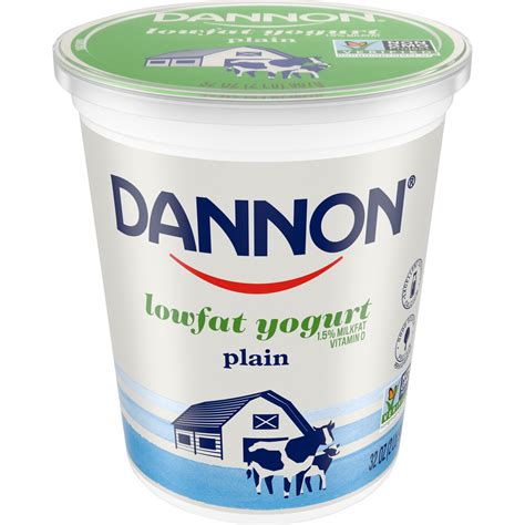 Dannon All Natural Low-Fat Plain Yogurt - Shop Yogurt at H-E-B