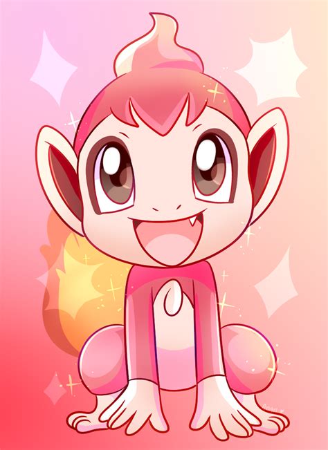 Colorful SHINY Chimchar by AngelRoseStar on DeviantArt