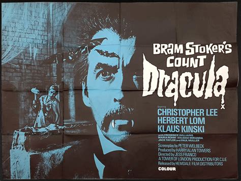 COUNT DRACULA (1970) Original Vintage UK Quad Movie Poster | Picture Palace Movie Posters