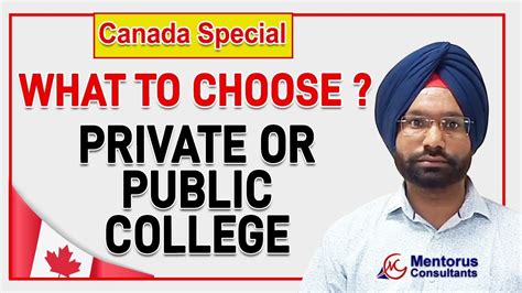 Canada Colleges Admission Process | Canada Public Vs Private College | Canada Post Study Work ...