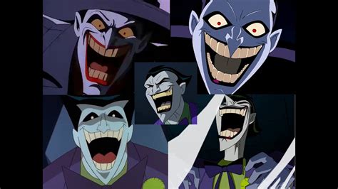 DC Animated Universe: ULTIMATE Joker Laugh Compilation (MARK HAMILL ...